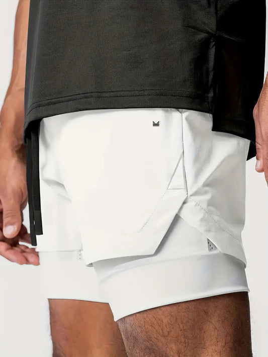 Power Spandexdry Shorts - White