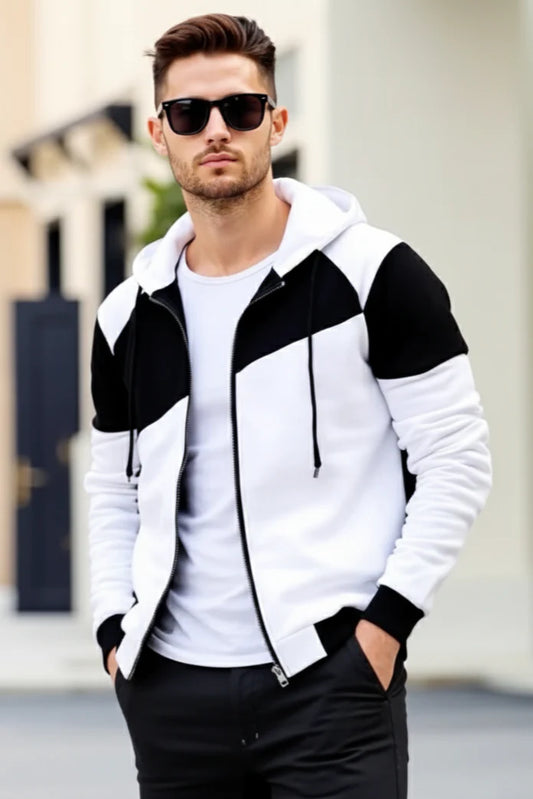 French Colorblock Hoodie